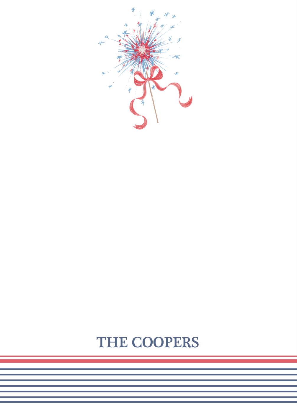 Hope Your 4th of July Sparkles Notepad