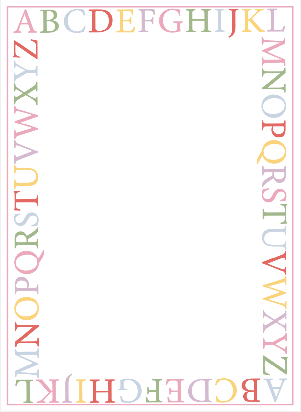 Alphabet Notepad