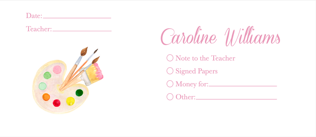 Art Palette Communication Envelope