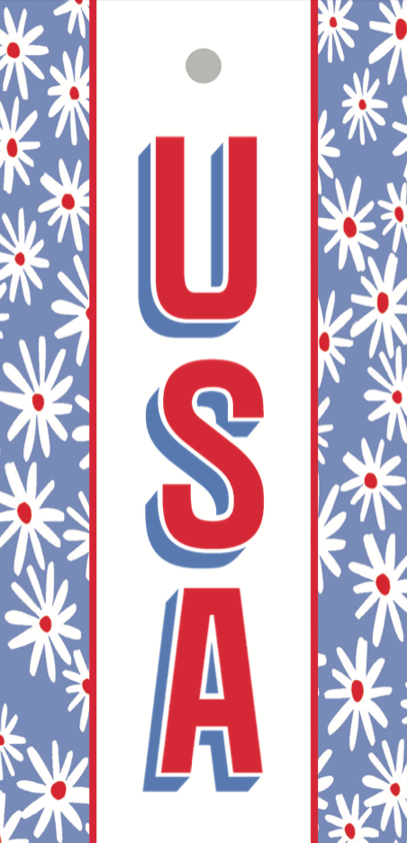 USA Modern Gift Tag