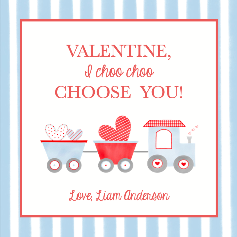 I Choo Choo Choose You Valentine