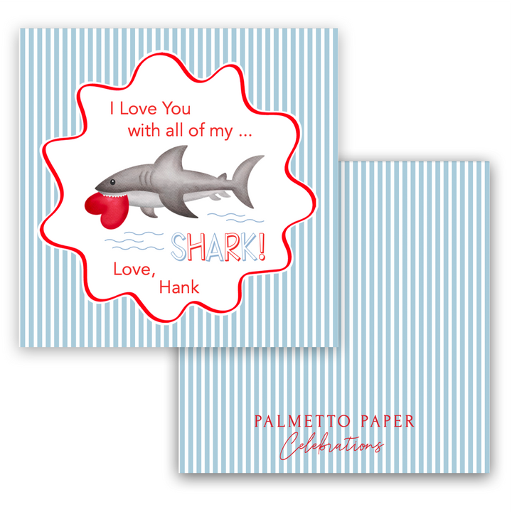 I Love You With All of My Shark 2 Valentine