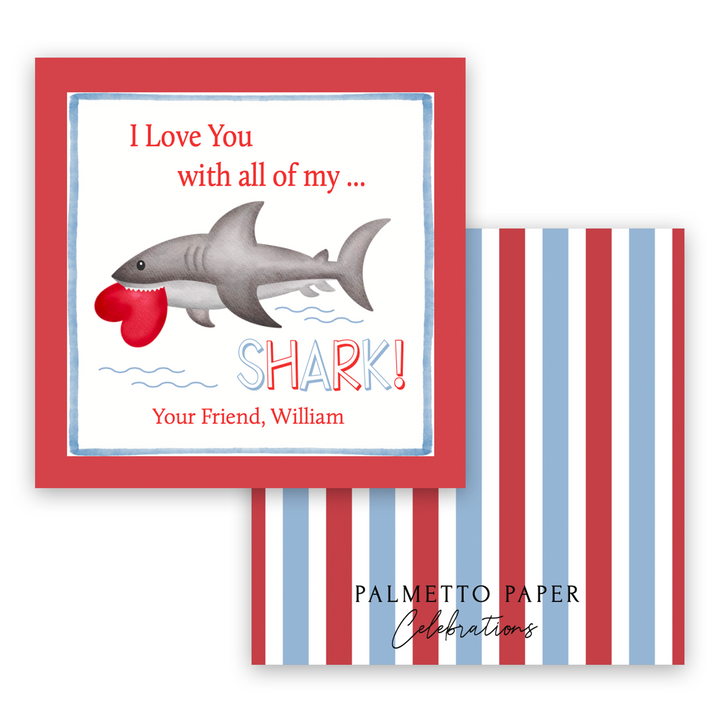 I Love You With All of My Shark Valentine