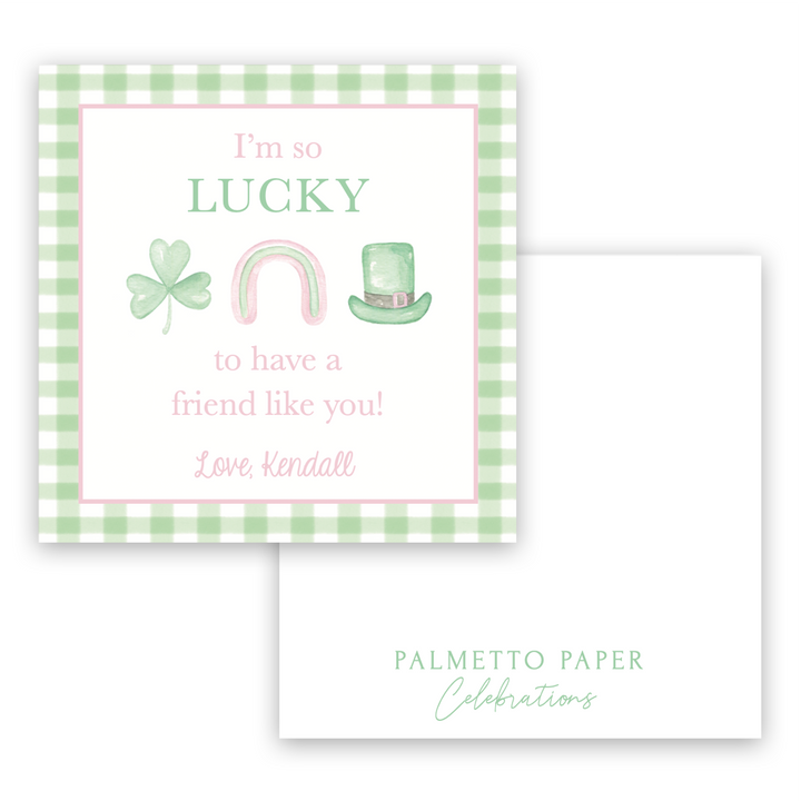 Lucky to Have a Friend Like You Enclosure Cards