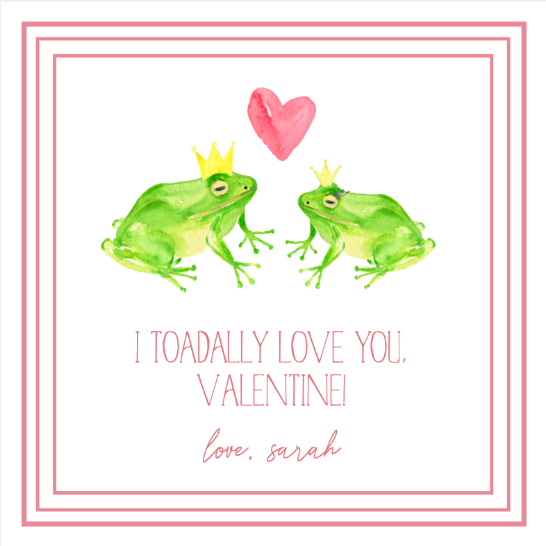 I TOADALLY Love You Valentine