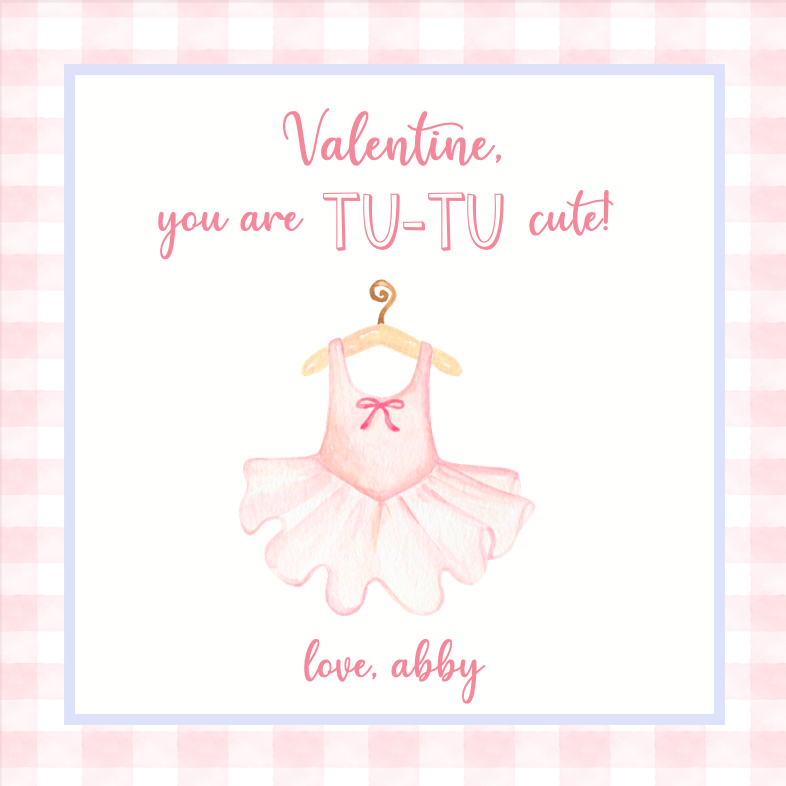 Tu-Tu Cute Valentine