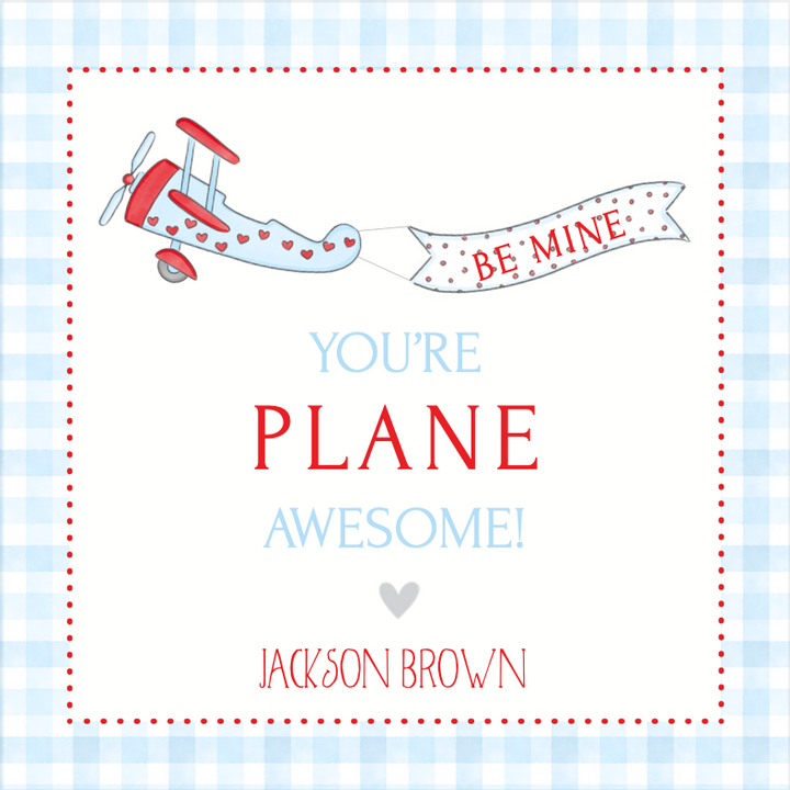 Plane Awesome Valentine