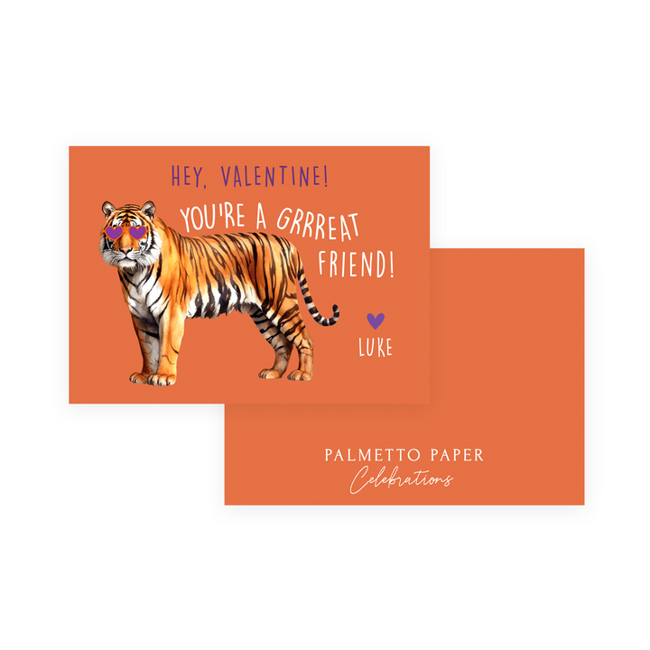 You're a Grrreat Friend Valentine - Orange