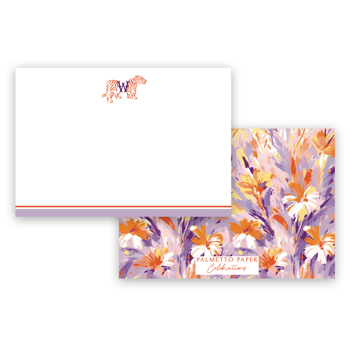 Abstract Tiger Notecards