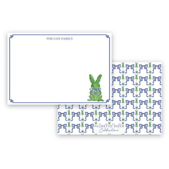 Boxwood Bunny Notecards