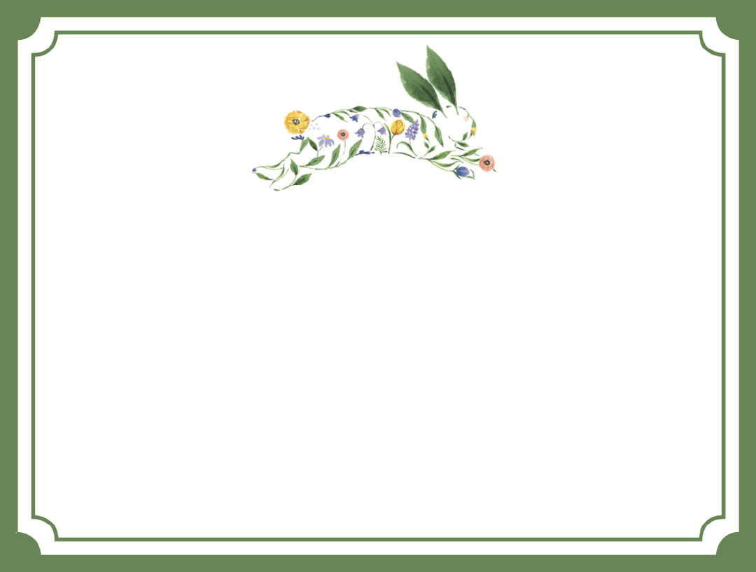 Garden Bunny Notecards