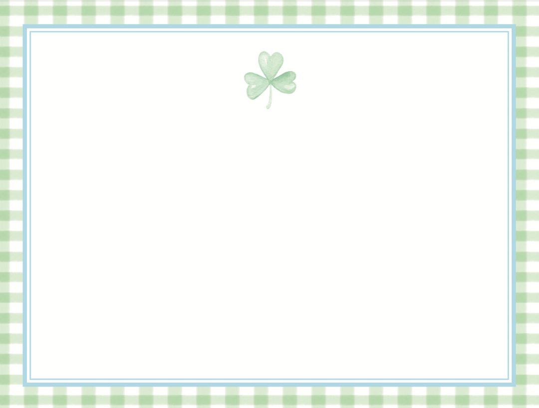 Luck of the Irish Notecards