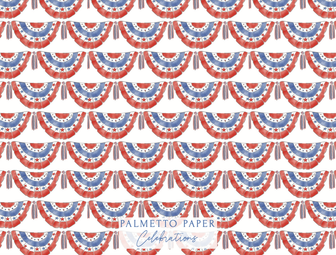 Patriotic Topiary Notecards