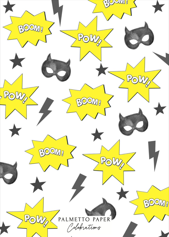 Batman Birthday Invitation