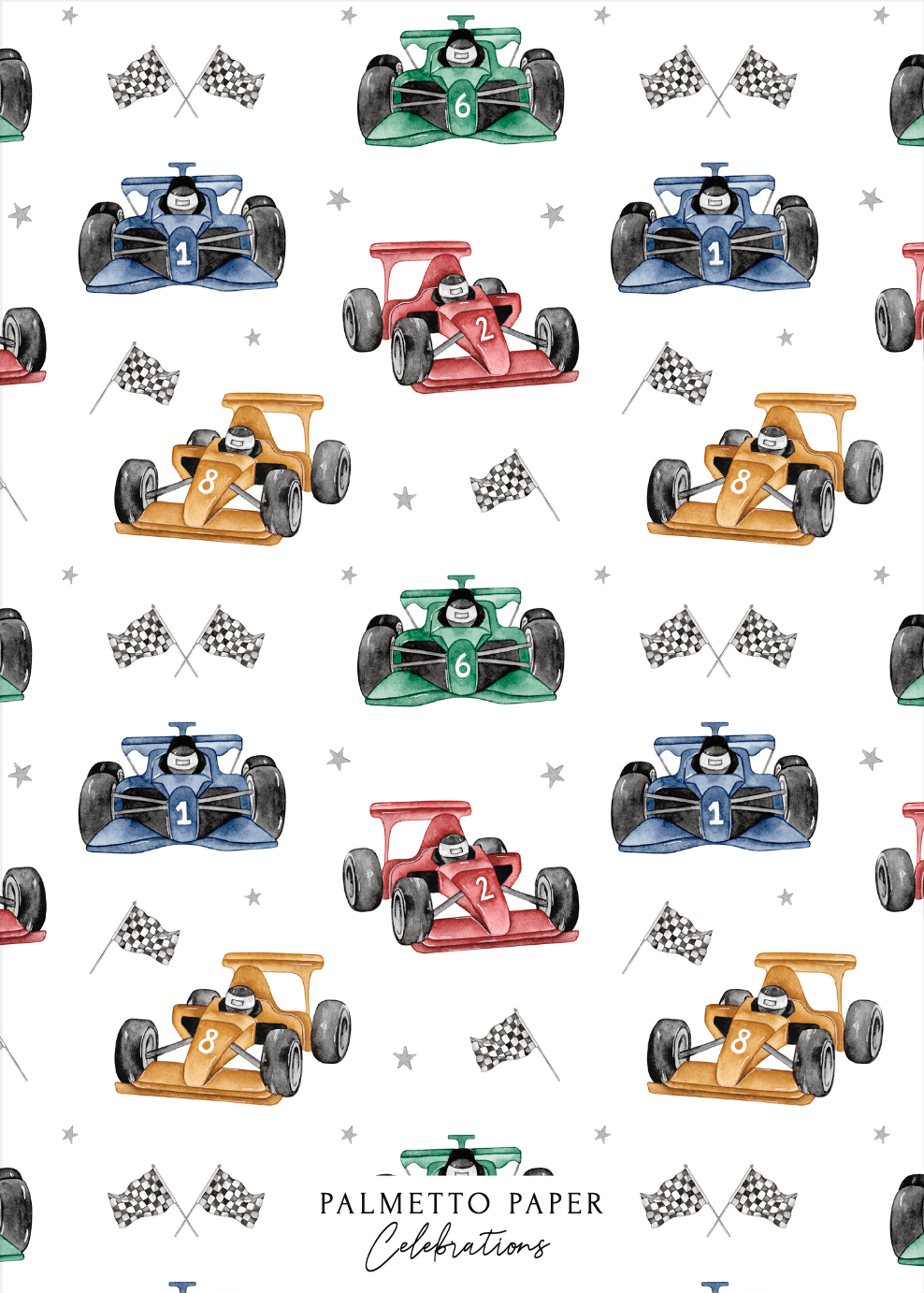 Go Kart Birthday Invitation