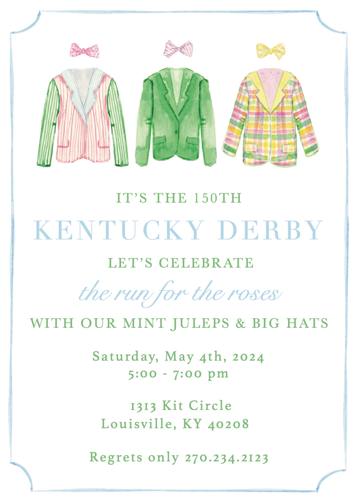 Kentucky Derby Invitation 2