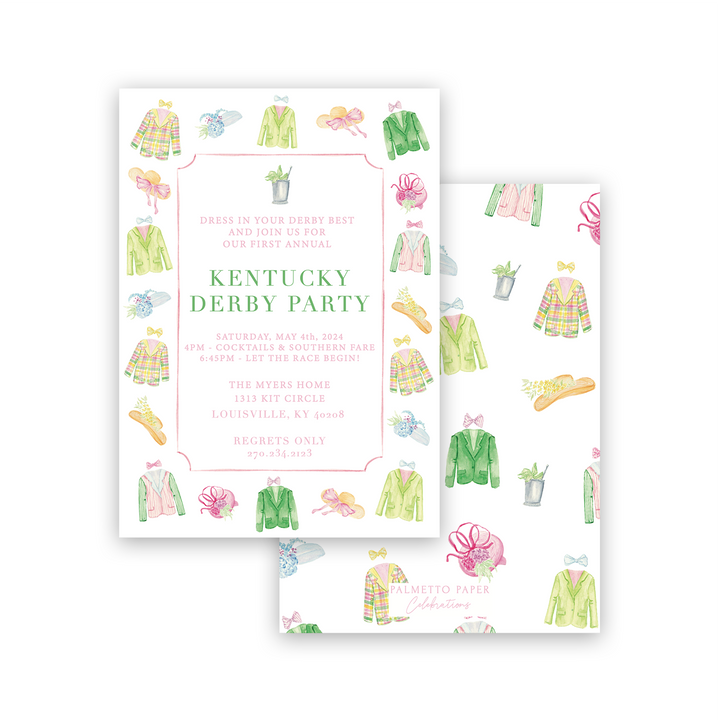 Kentucky Derby Invitation