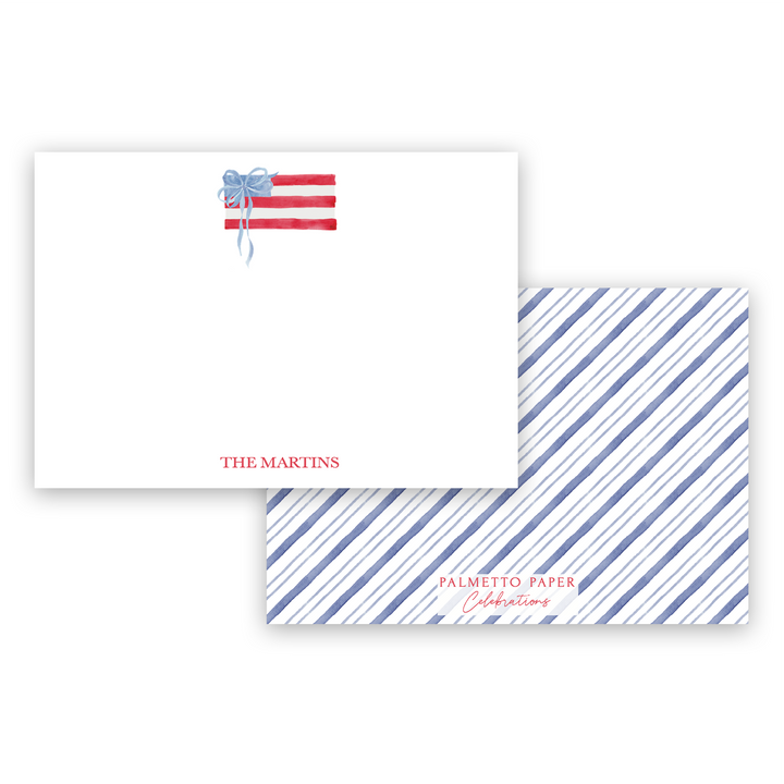 Preppy Flag Notecards