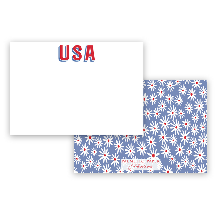 USA Modern Notecards