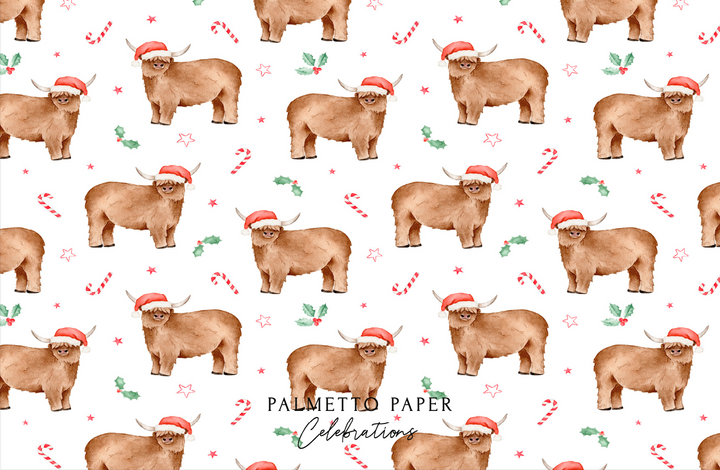 Christmas Cow Notecards