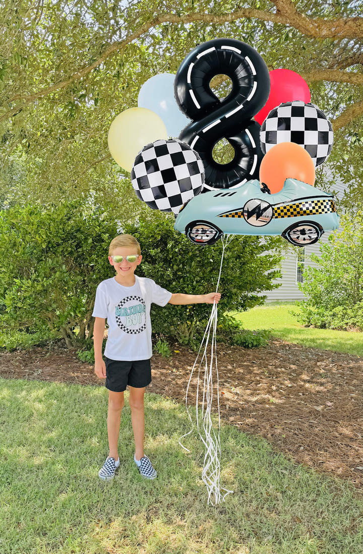 Go Kart Birthday Invitation