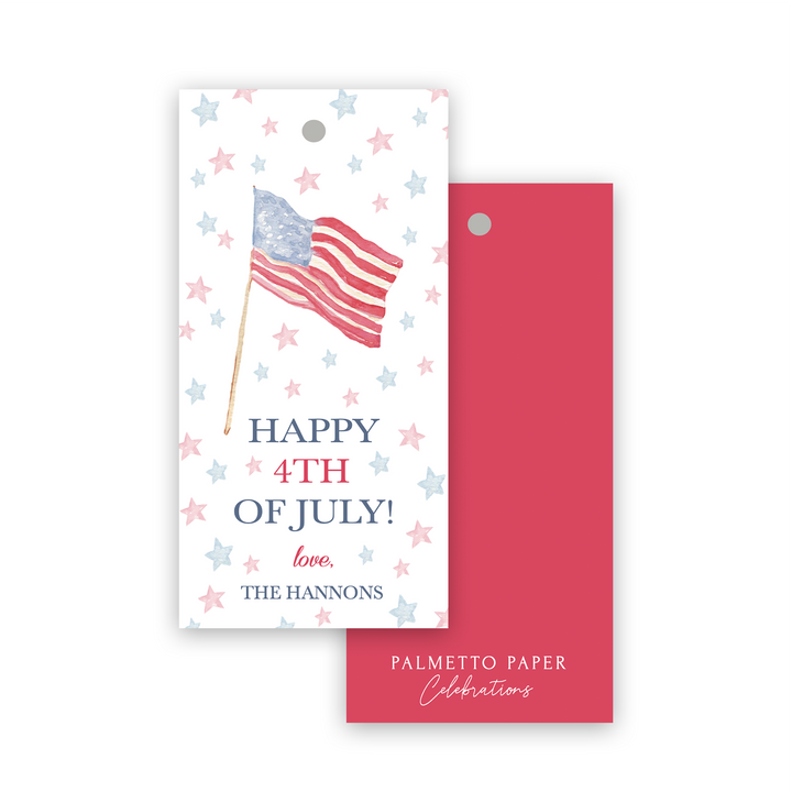 Happy Fourth Gift Tag