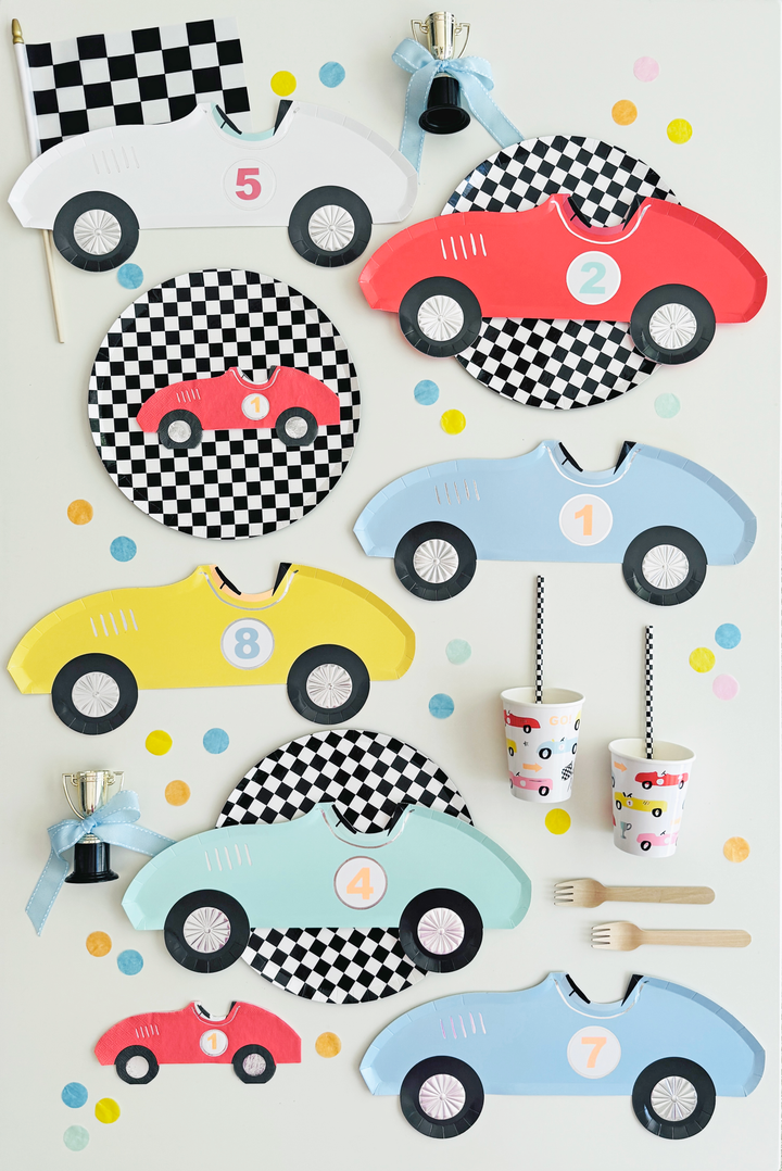 Go Kart Birthday Invitation