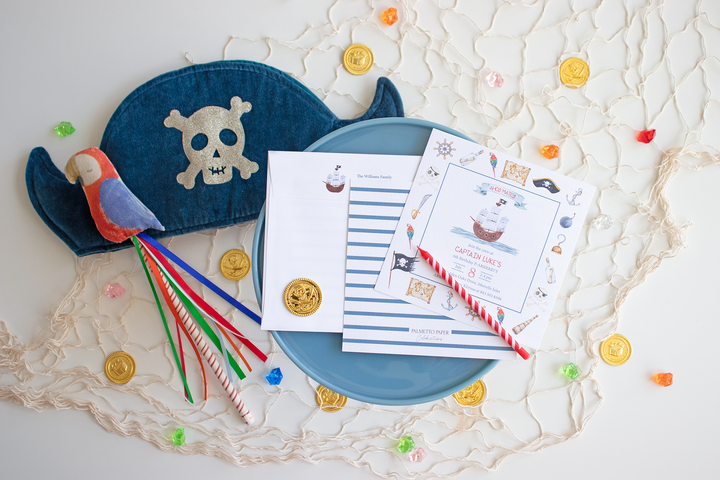 Pirate Birthday Invitation