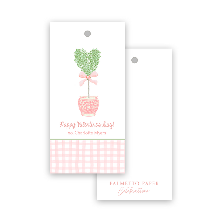 Topiary Love Gift Tag